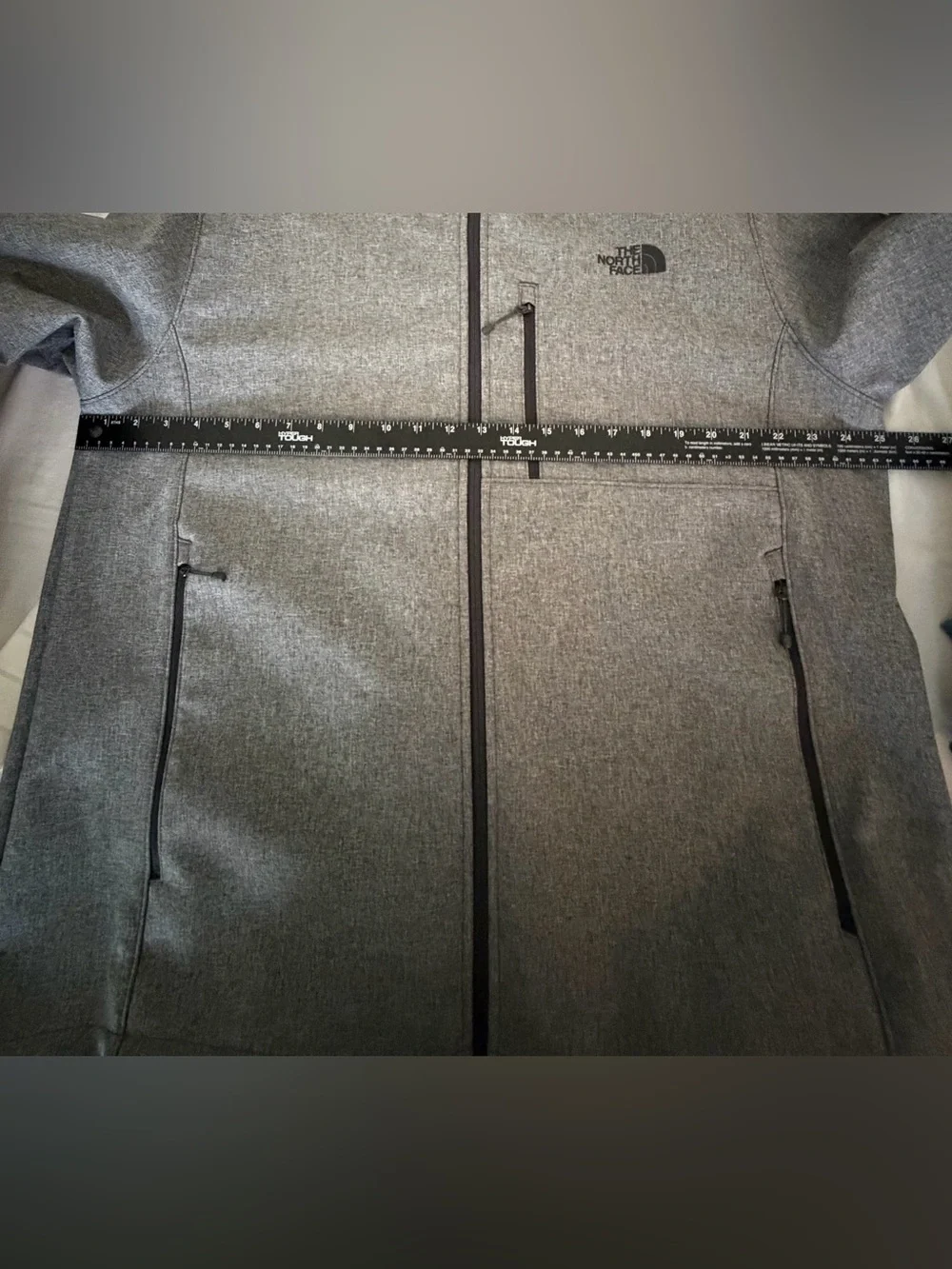 The North Face Men's Gray Lightweight Softshell Jacket